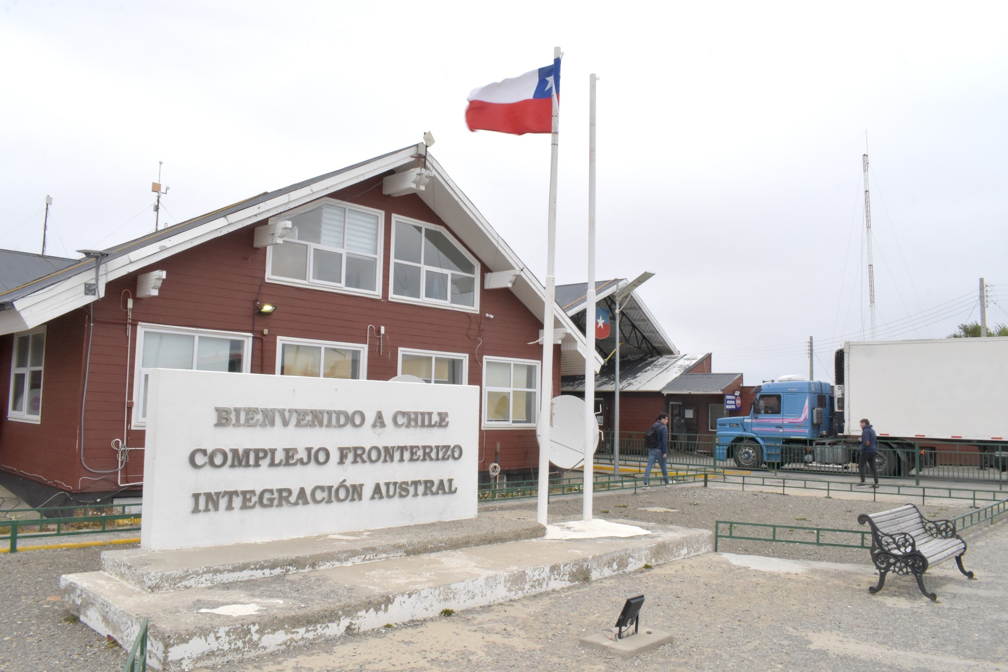 Horario de invierno en el paso fronterizo Integración Austral