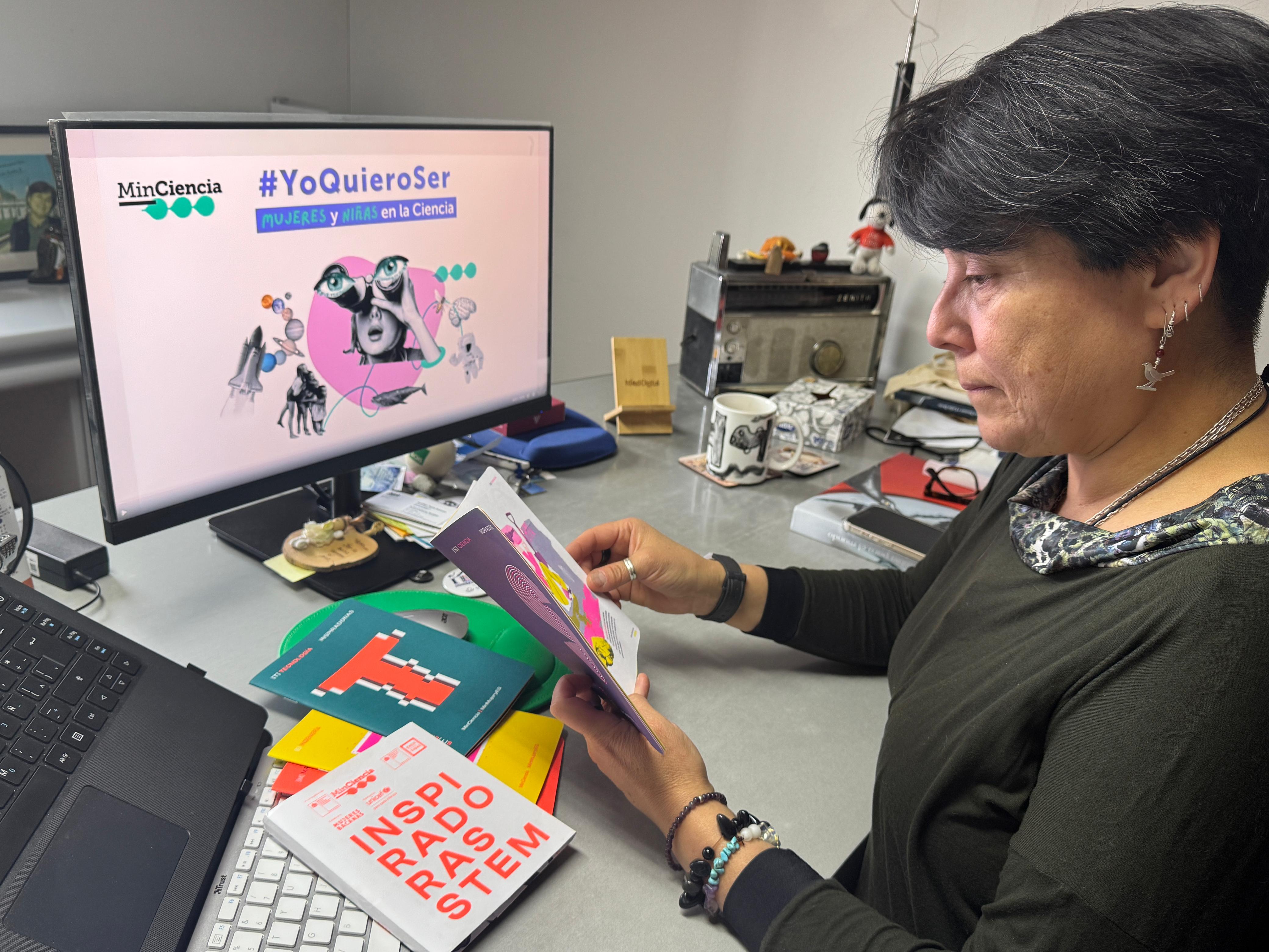 Seremi Verónica Vallejos destaca trabajo ministerial para promover la participación equitativa de hombres y mujeres en la ciencia