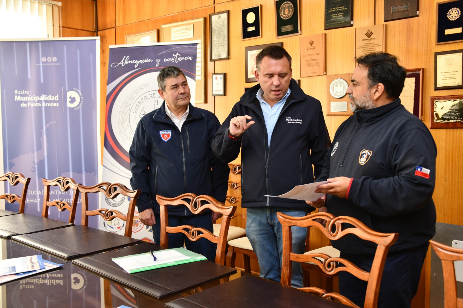 Municipio refuerza apoyo a Bomberos con nuevo aporte de $40 millones