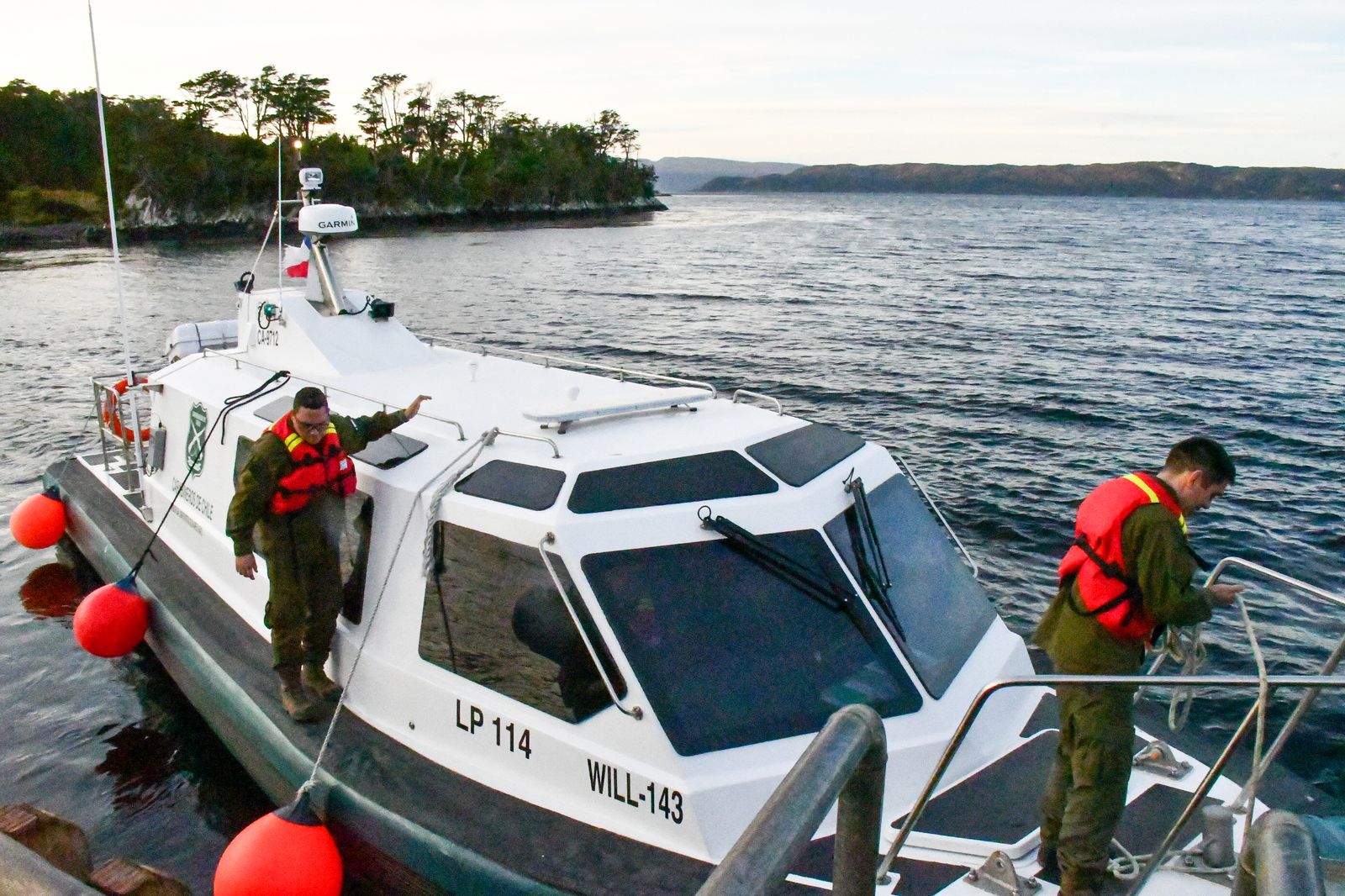 A más de tres meses de su inauguración: Destacan labores en seguridad, soberanía y conectividad de nueva lancha de Carabineros en Puerto Williams