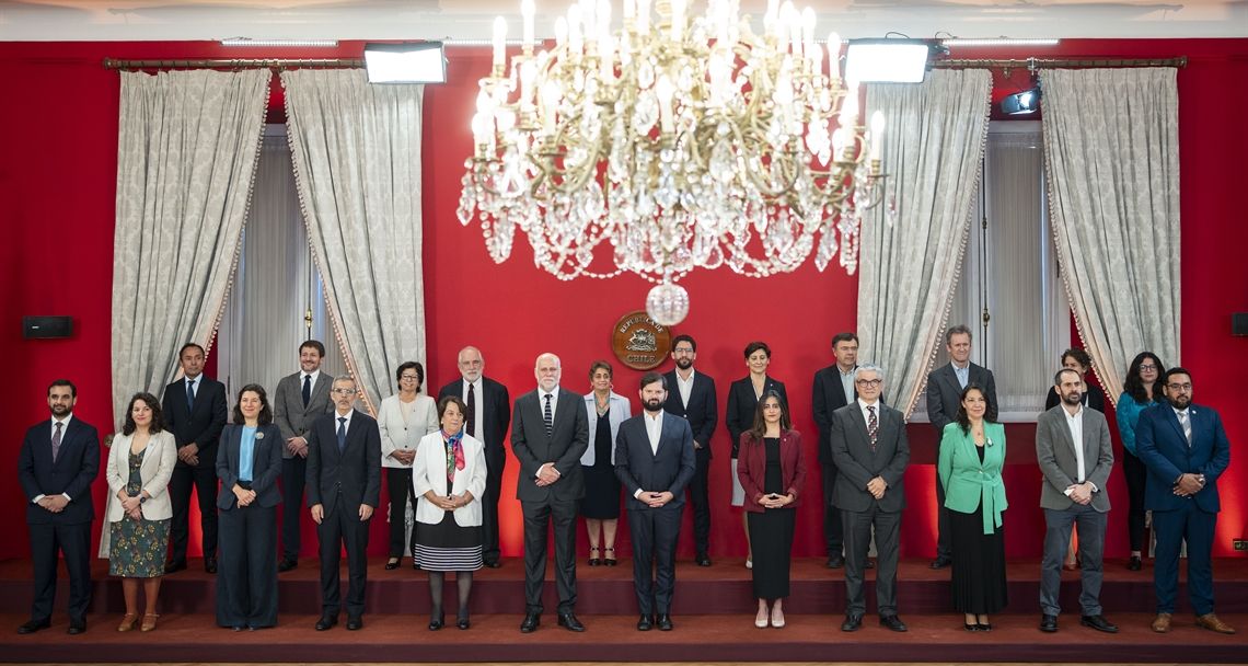 Presidente de la República Gabriel Boric Font, designa a Giorgio Boccardo como nuevo ministro del Trabajo y Previsión Social