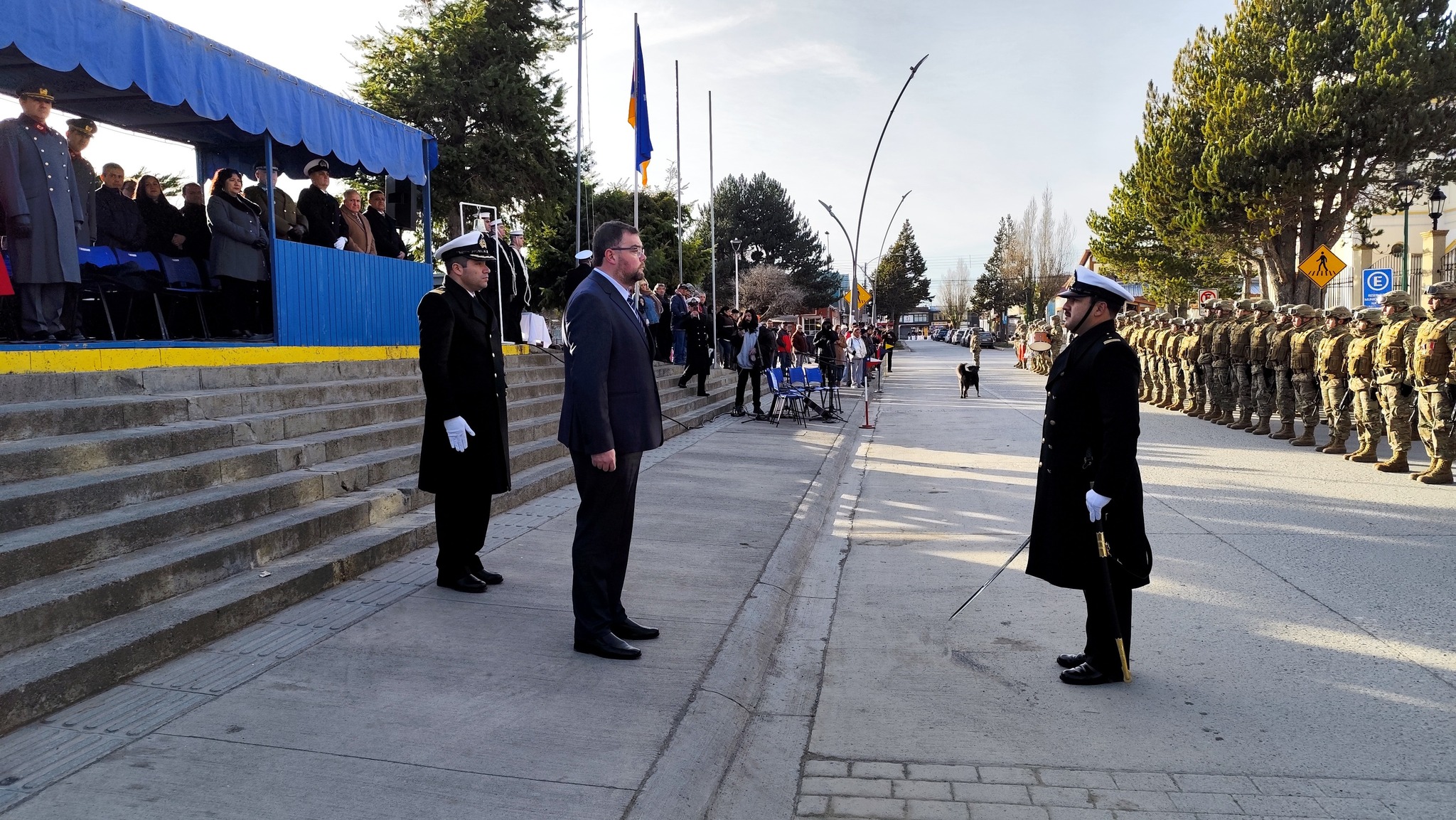 Puerto Natales conmemoró el 146° aniversario del Combate Naval de Iquique y Día de las Glorias Navales