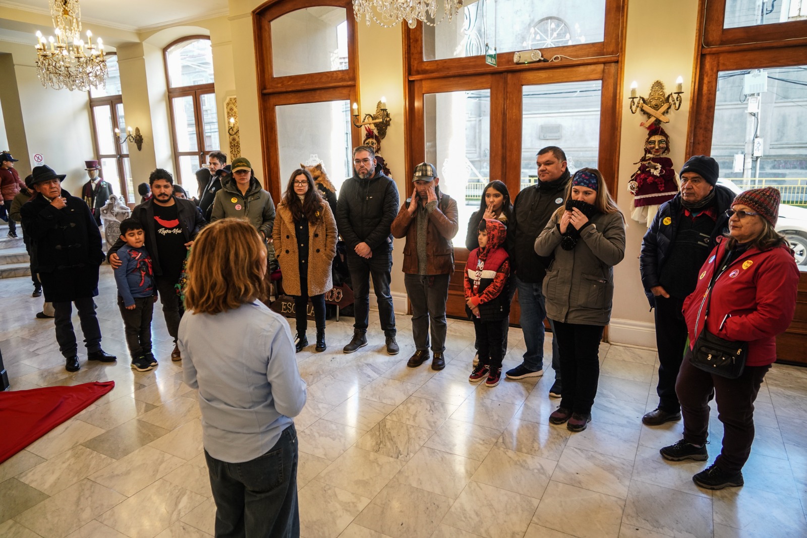 Más de 500 personas visitaron el Teatro Municipal «José Bohr» de Punta Arenas
