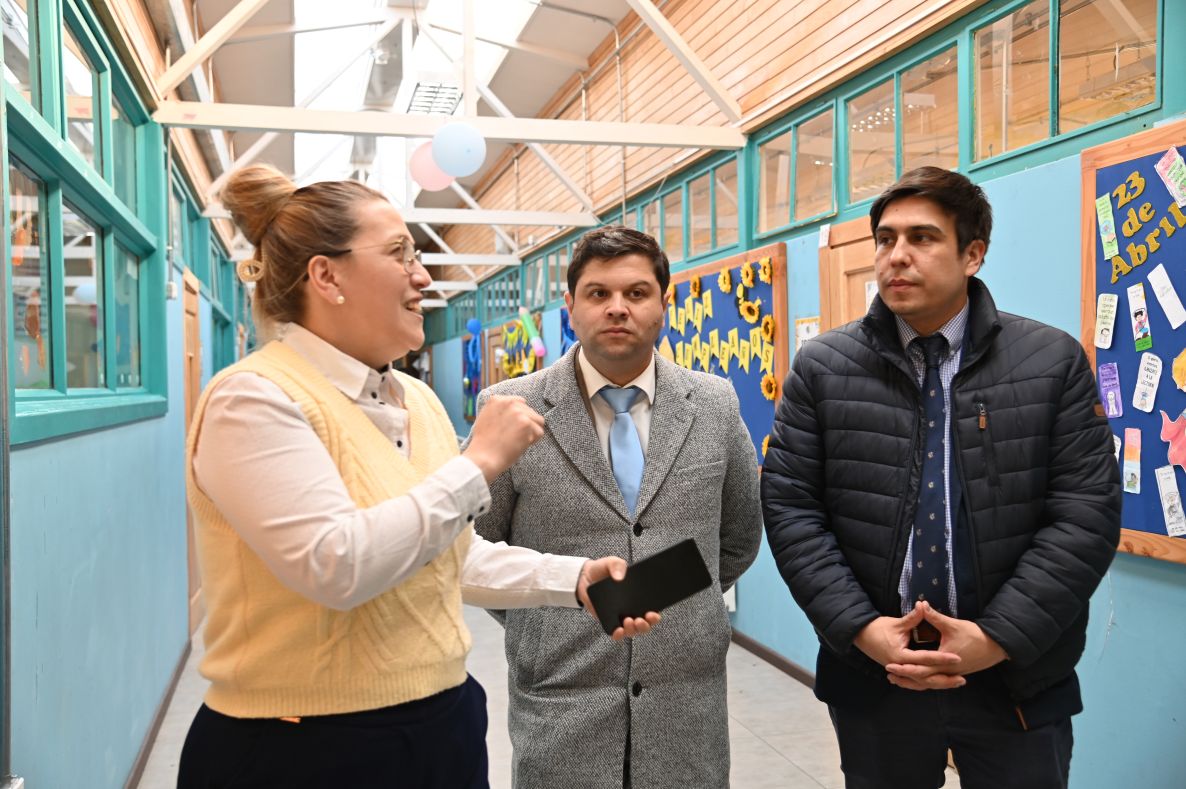 SLEP Magallanes evaluó efectos del temporal en el sistema educativo público
