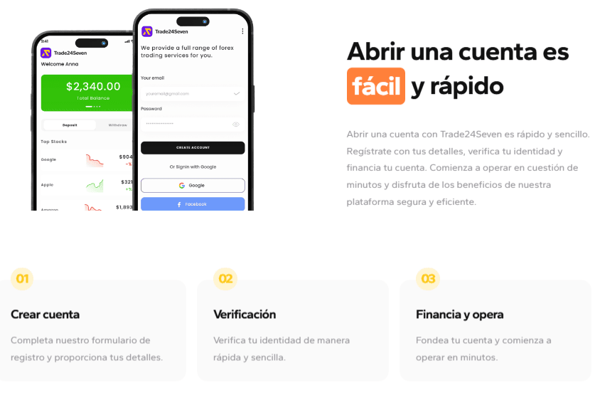 Reseña de Trade24Seven.com