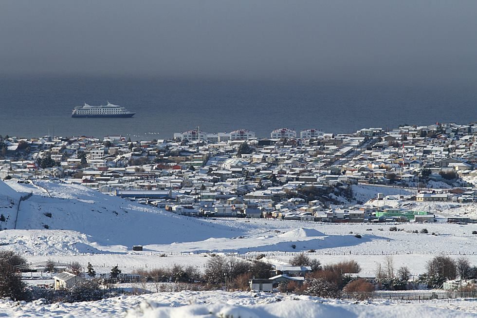 Pronostican chubascos de nieve en la región de Magallanes para este miércoles 28 de mayo