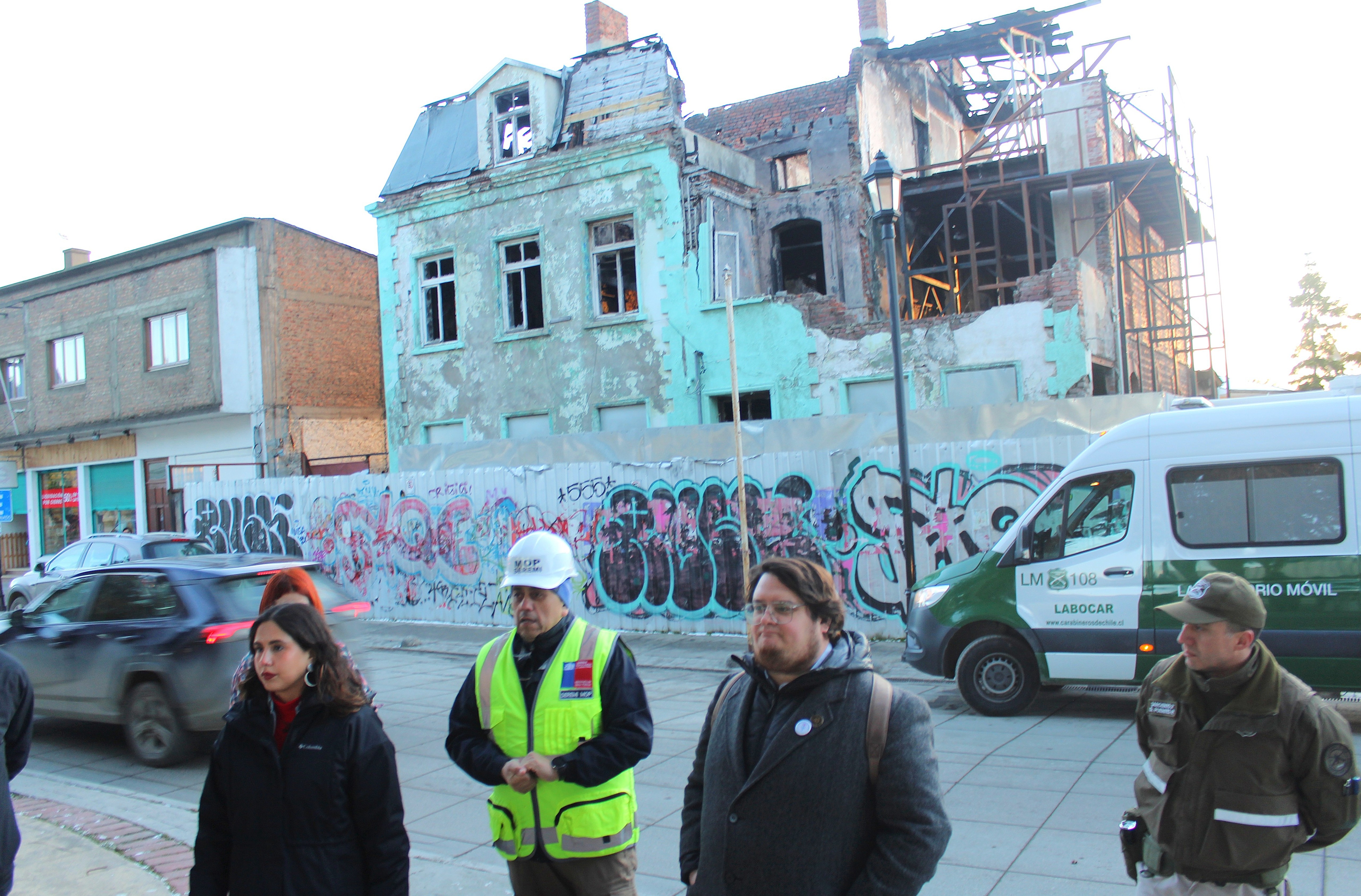 Realizan diligencias de prospección en busca de desaparecido Francisco Bettancourt en sitio de memoria de Av. Colón 636