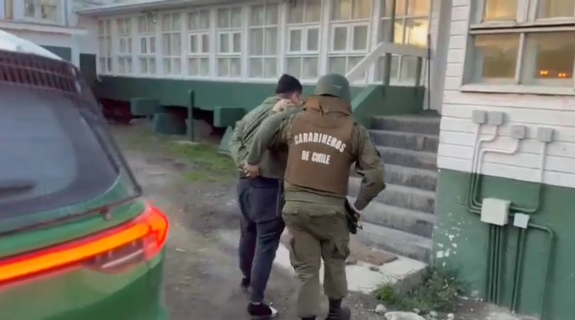 Funcionario de Carabineros fue atropellado durante control de tránsito escolar en Porvenir: conductor fue detenido tras darse a la fuga