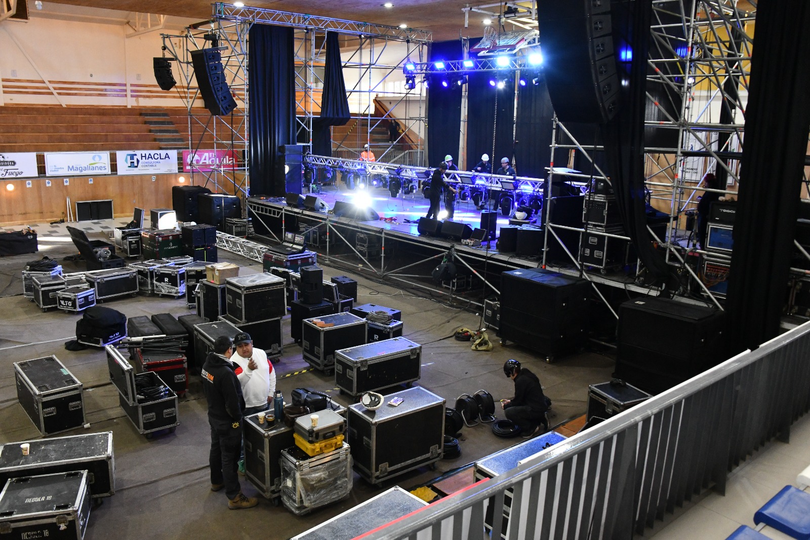 Municipio ultima preparativos para el Festival Folclórico en la Patagonia
