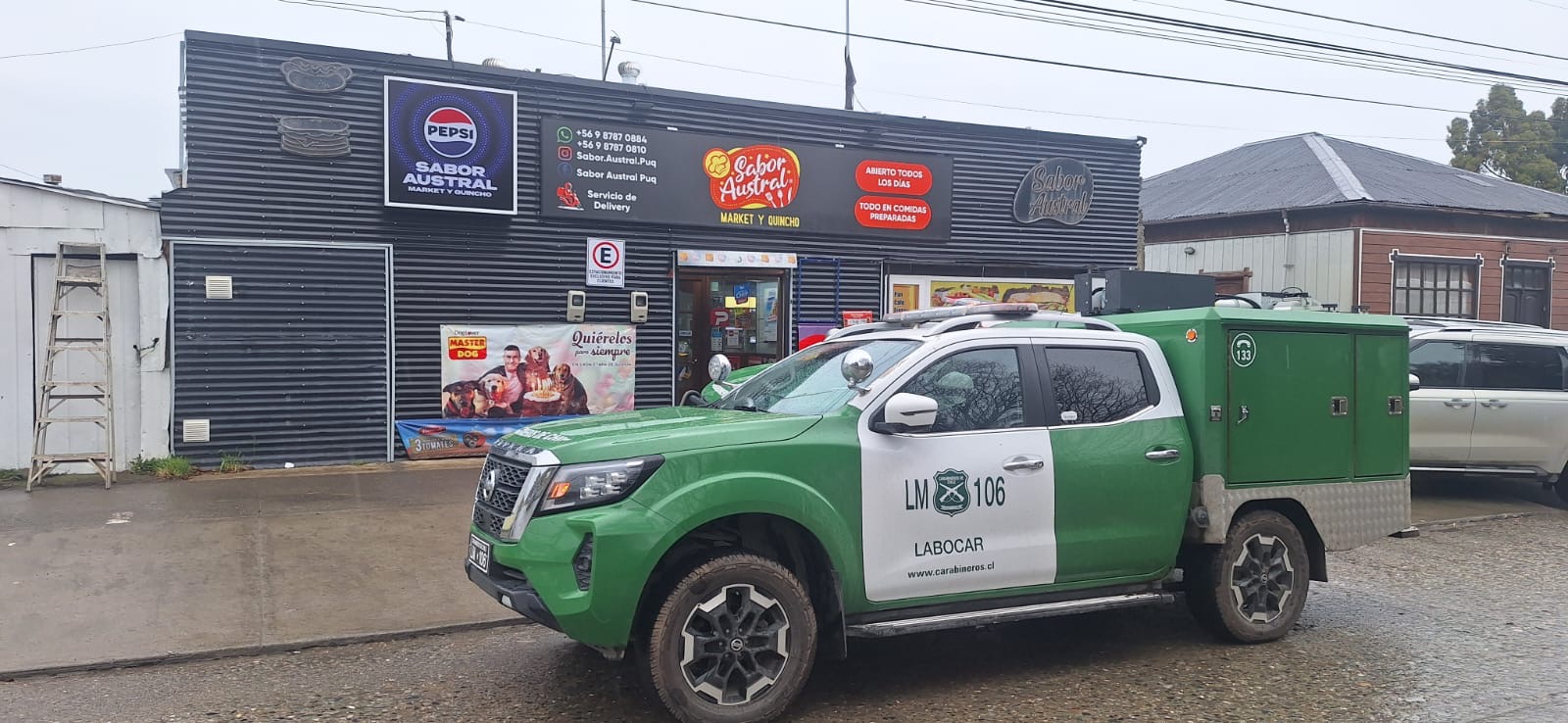 Investigan robo a local de comida rápida en Avenida España