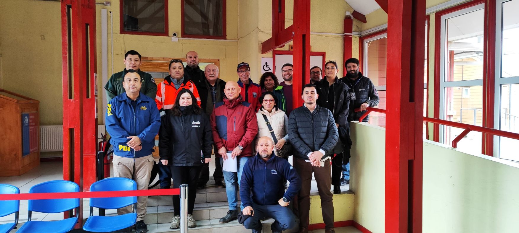 Se realizan coordinaciones por Gran Premio de la Hermandad en Complejo Fronterizo San Sebastián en Tierra del Fuego