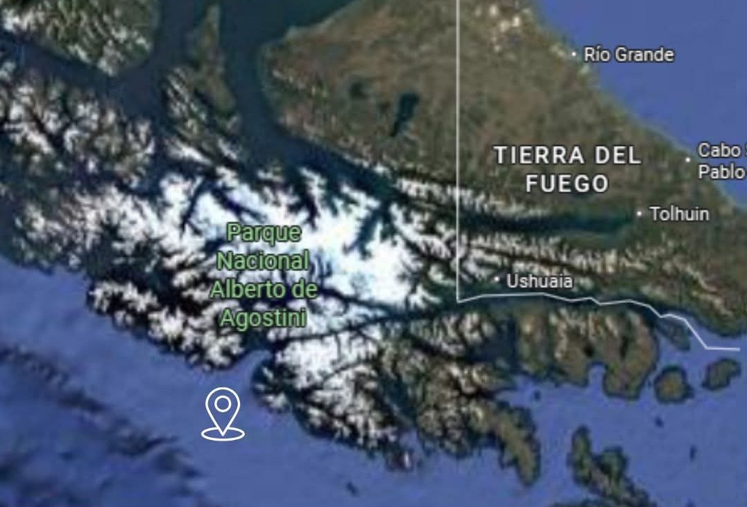 Continúa despliegue de búsqueda y salvamento marítimo de pescadores extraviados en área de Puerto Williams