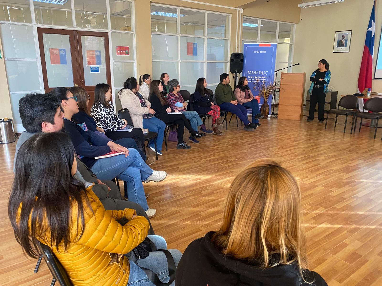 Ministerio de Educación realizó jornada de Bienestar Docente en Magallanes
