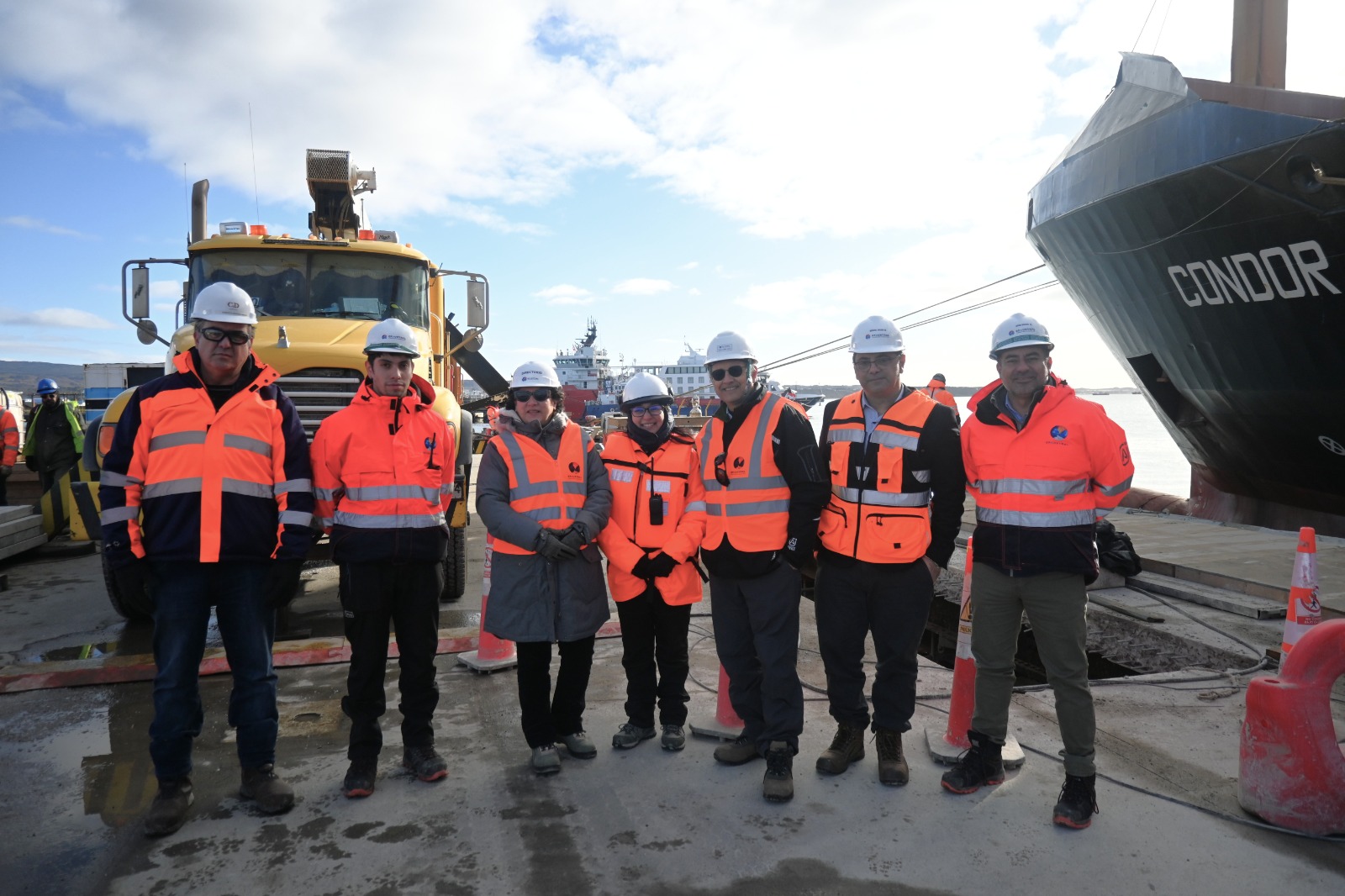 En visita a Magallanes, Presidenta del Sistema de Empresas Públicas destaca avance en proyectos estratégicos de la Empresa Portuaria Austral