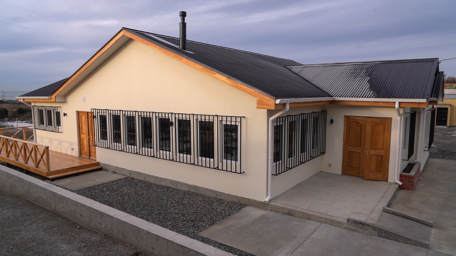 Nueva sede comunitaria para sector Andino de Punta Arenas se entregará oficialmente en septiembre