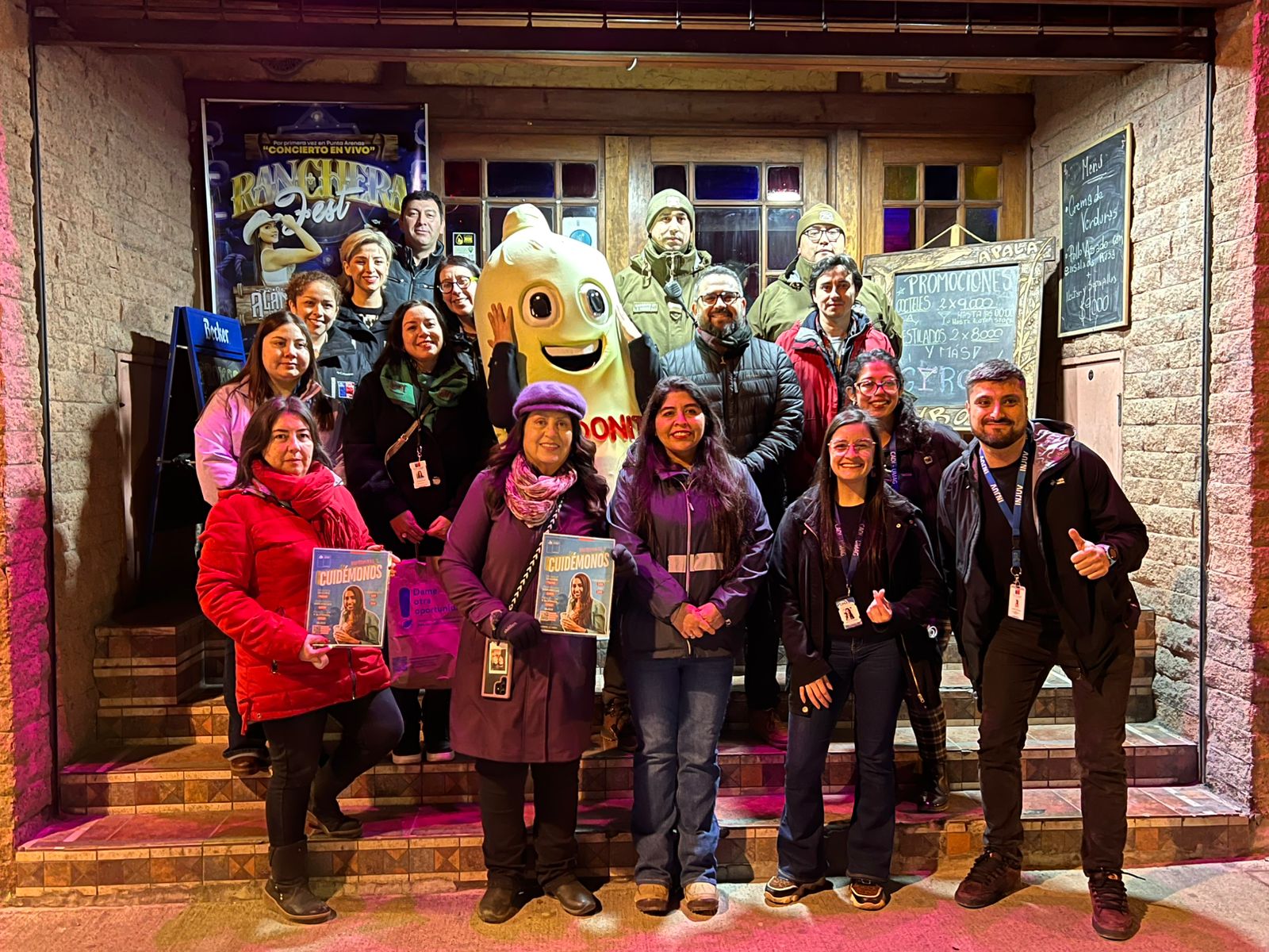 SENDA Magallanes se sumó a despliegue nocturno para prevenir riesgos en contextos de diversión