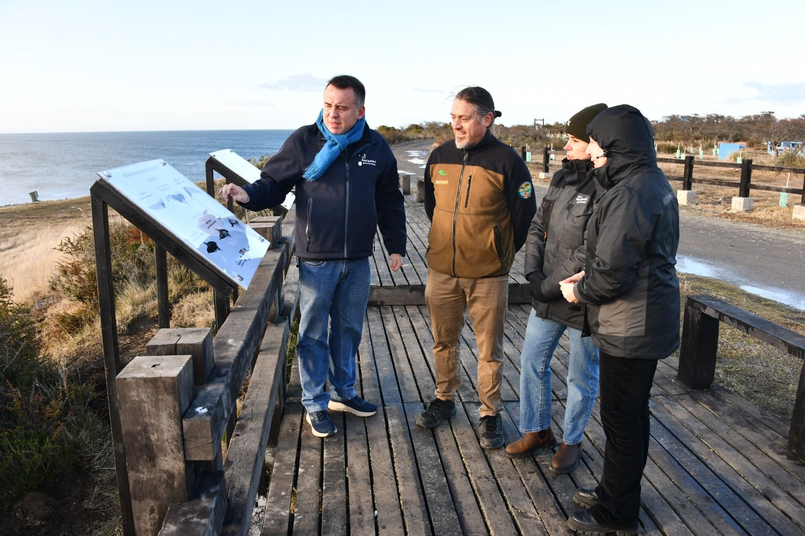 Municipalidad de Punta Arenas y CONAF inauguran obras de mejoramiento en Parque Chabunco