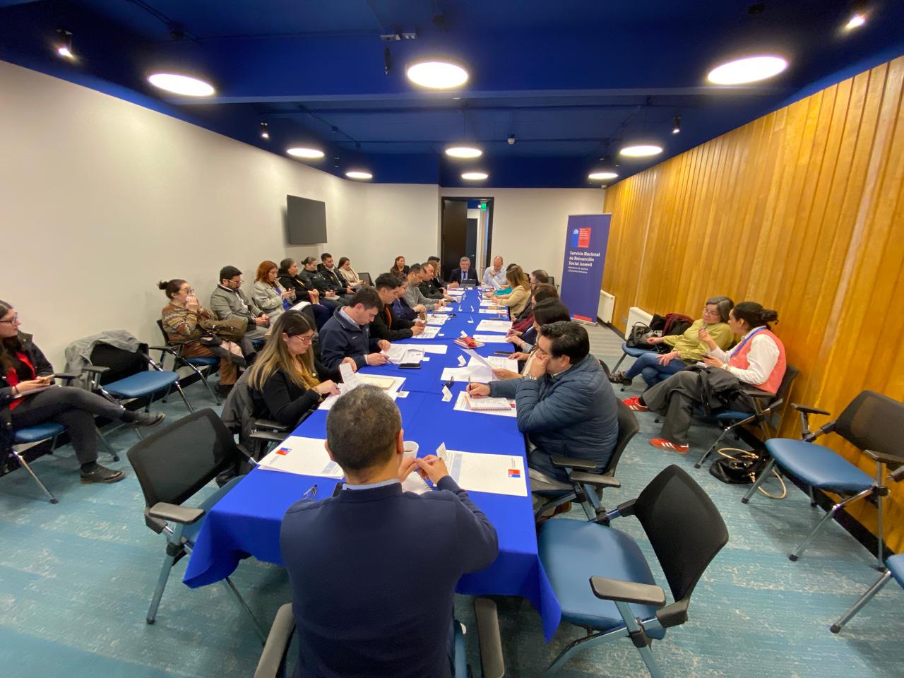 11 servicios públicos de Magallanes participaron en elaboración del Plan de Acción Intersectorial de Reinserción Social Juvenil