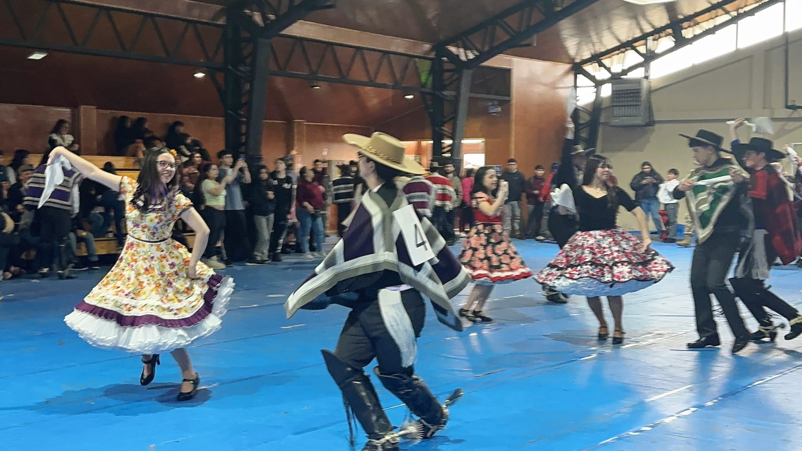 Encuentro Estudiantil de Cueca 2025 reunió a comunidades educativas de Porvenir