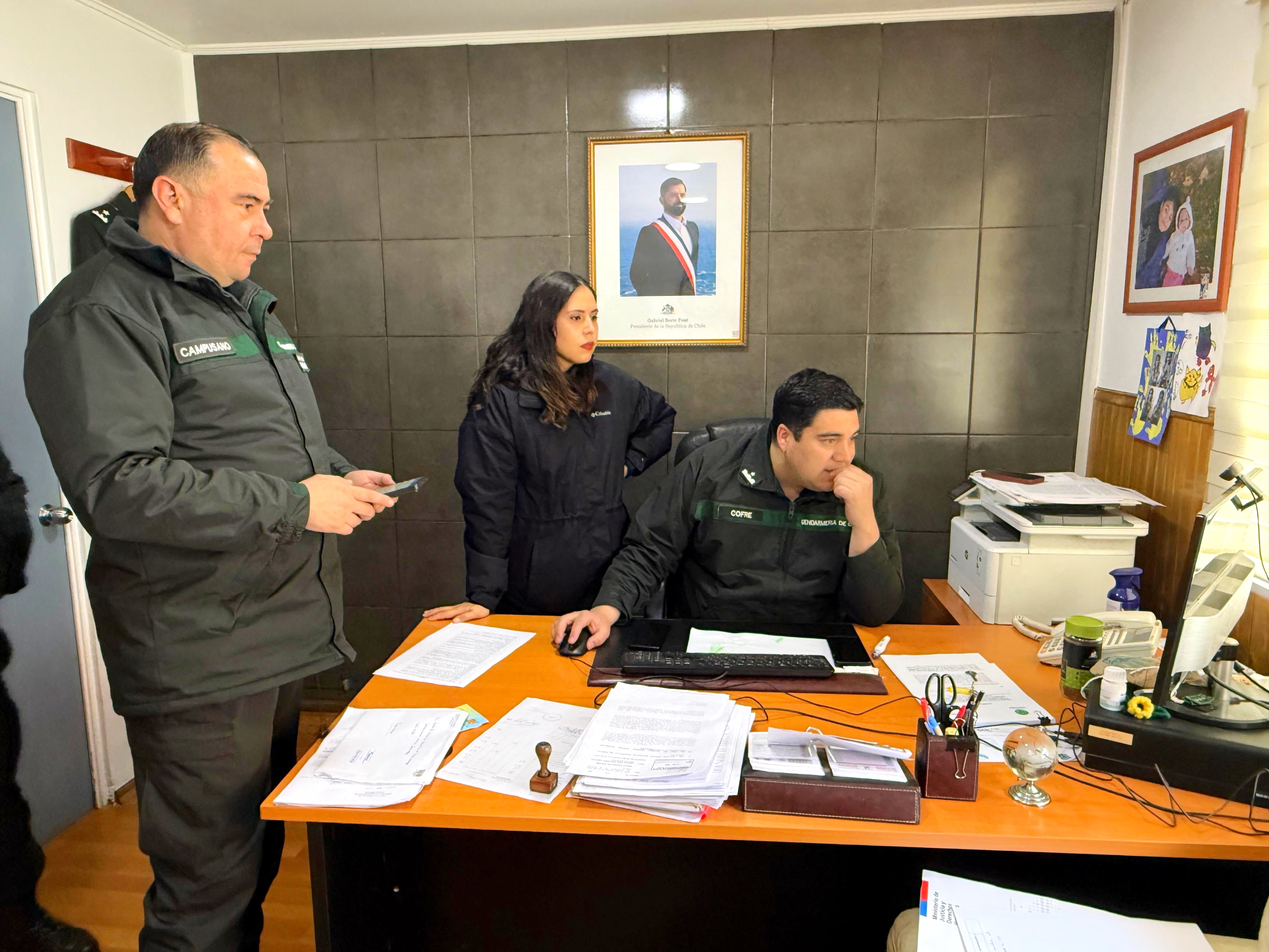 Ronda inspectiva efectuaron la SEREMI de Justicia y DDHH y Director de Gendarmería en el Centro de Detención Preventiva de Puerto Natales