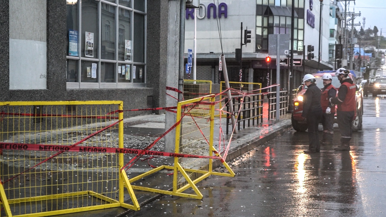 Municipalidad de Punta Arenas desplegó operativo por fuertes vientos