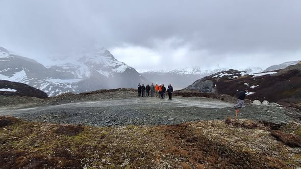 Verifican avances en la construcción de la Senda de Penetración Vicuña-Yendegaia en Tierra del Fuego