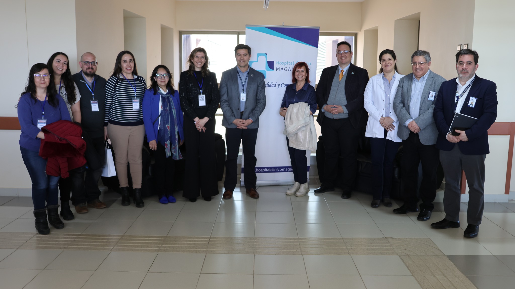 Directorio de la Sociedad de Geriatría de Chile visita el Hospital Clínico en Punta Arenas