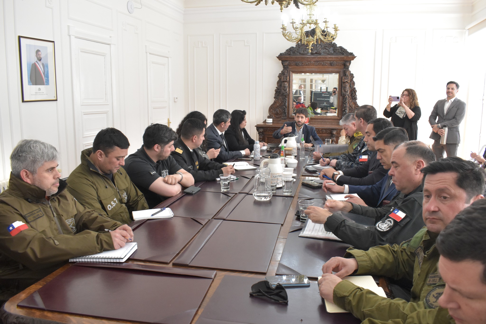 Comité Policial Regional sesionó en la Delegación Presidencial en Punta Arenas