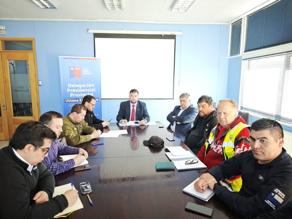 En la Delegación Provincial de Ultima Esperanza, se prepara la Coordinación de Seguridad para las «3 Horas de Puerto Natales»