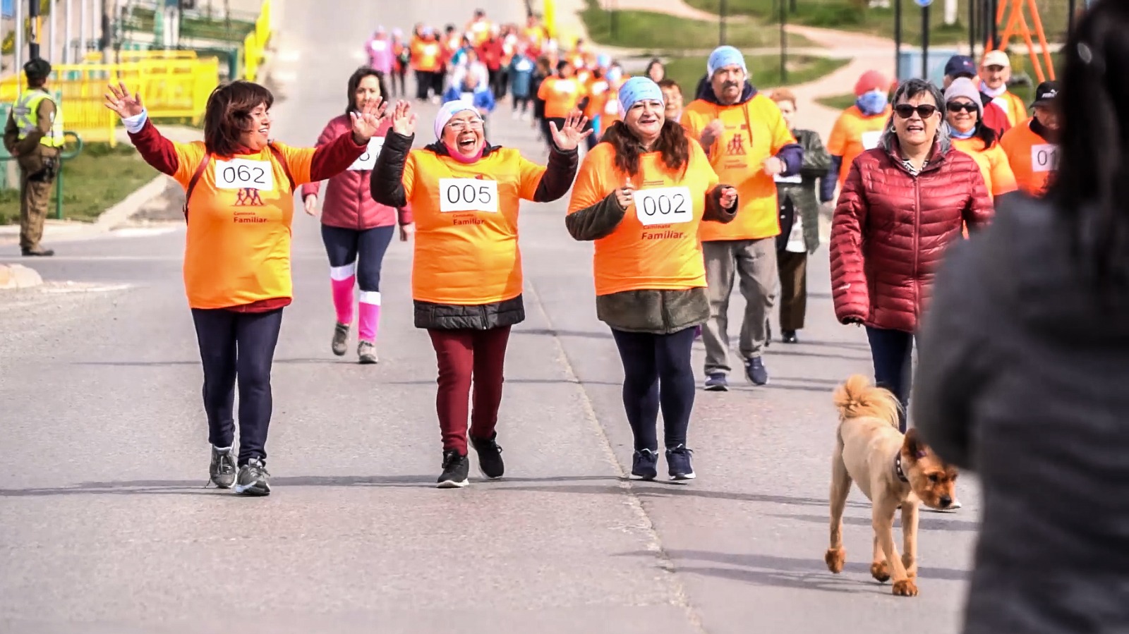 Vuelve Caminata Familiar del Adulto Mayor