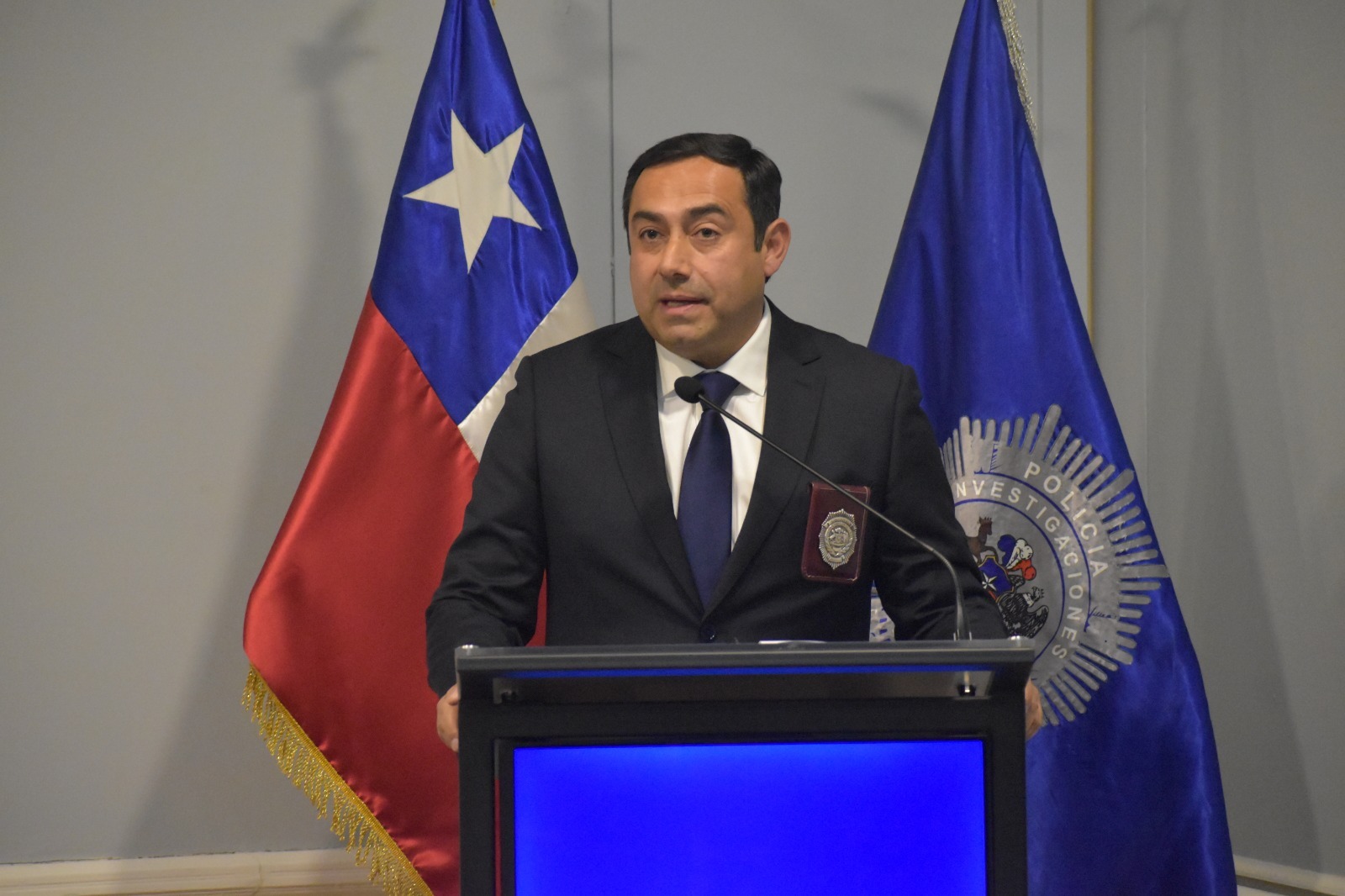 Prefecto Inspector Carlos Vásquez asume como jefe regional de la PDI en Magallanes
