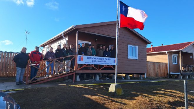 Apertura del Complejo Fronterizo Bellavista en Tierra del Fuego: autoridades reforzaron llamado a la prevención de incendios forestales y respeto a la Ley de Pesca