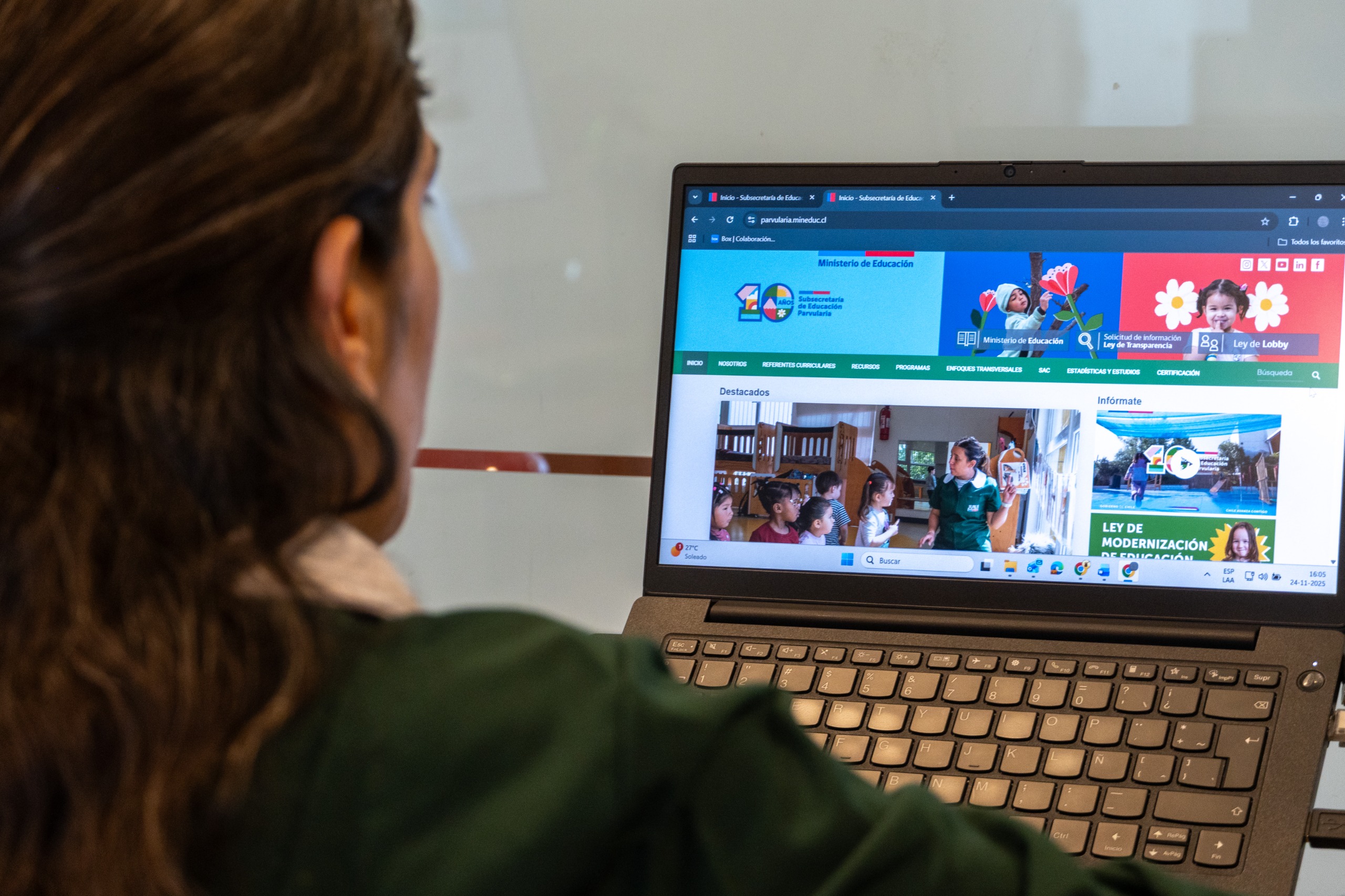 Nuevo sitio web: Educación Parvularia cuenta con un nuevo punto de encuentro para las comunidades educativas y familias