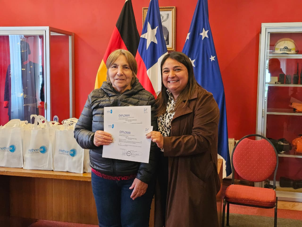 Mujeres Jefas de Hogar se certifican en gasfitería avanzada