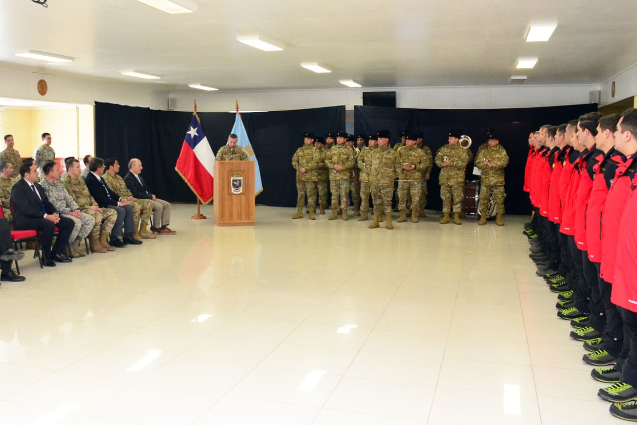 Ceremonia de despedida marcó inminente inicio de la Estación Polar Científica Conjunta “Glaciar Unión”
