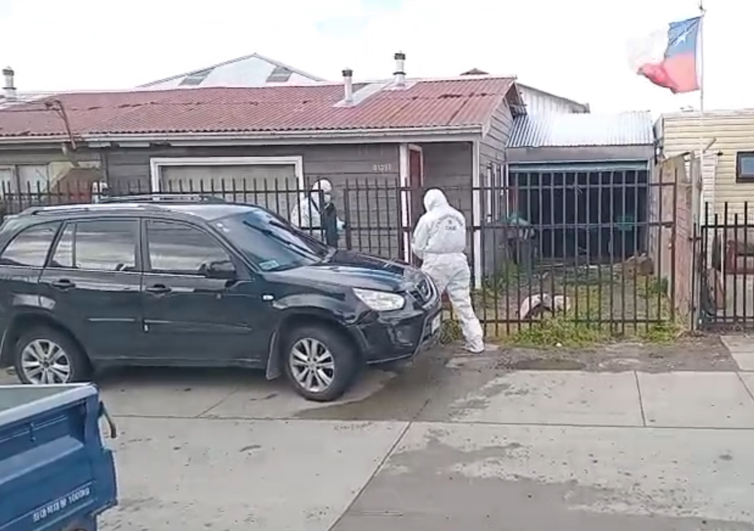 Hombre es detenido por desacato e incendio de vehículo en grave episodio de violencia intrafamiliar en Punta Arenas