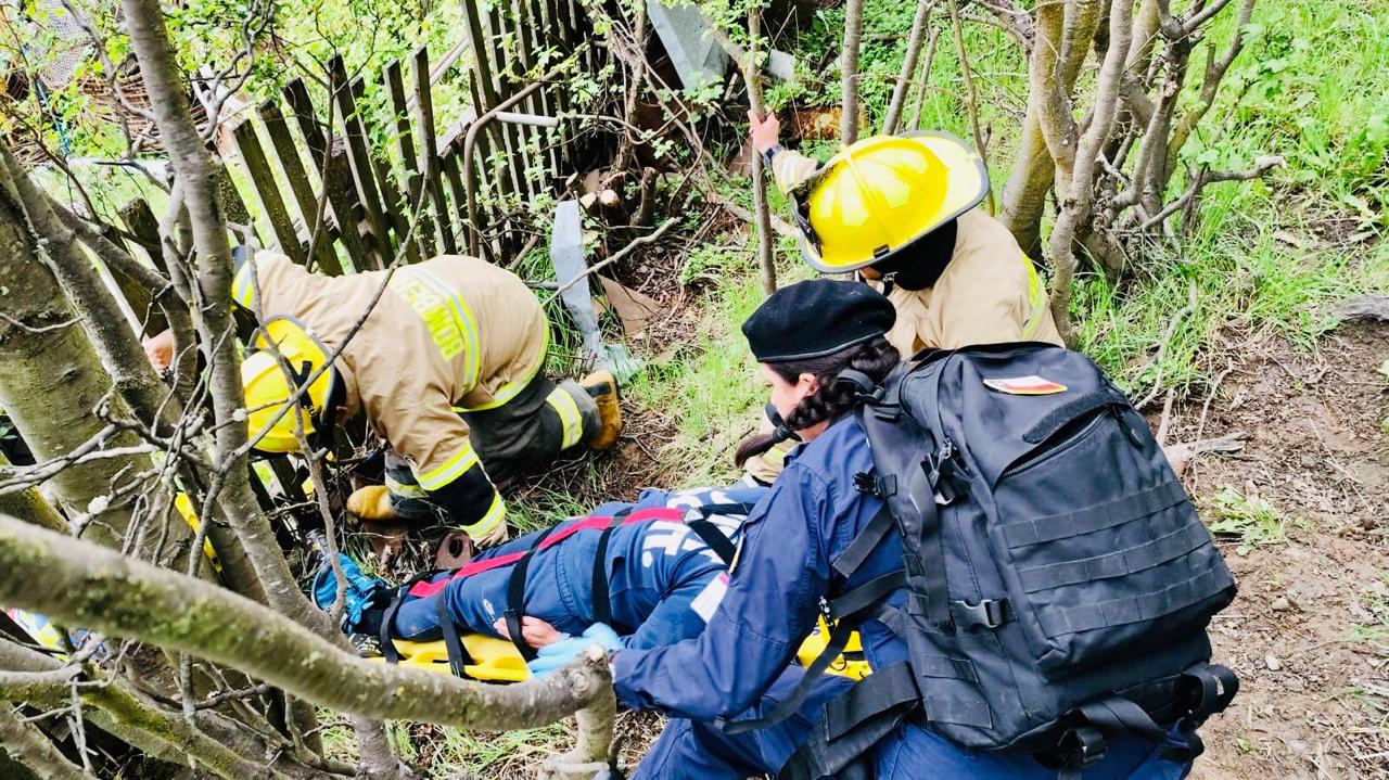 Puerto Williams: Armada organiza simulacro de remoción en masa en Villa Ukika