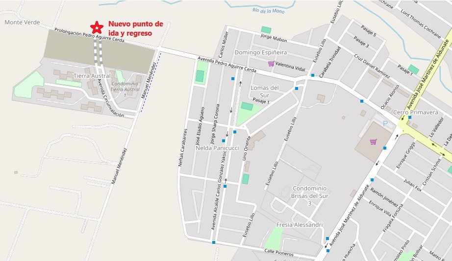 Nueva ampliación de recorridos del transporte público mayor beneficia a nuevos barrios del sur poniente de la ciudad