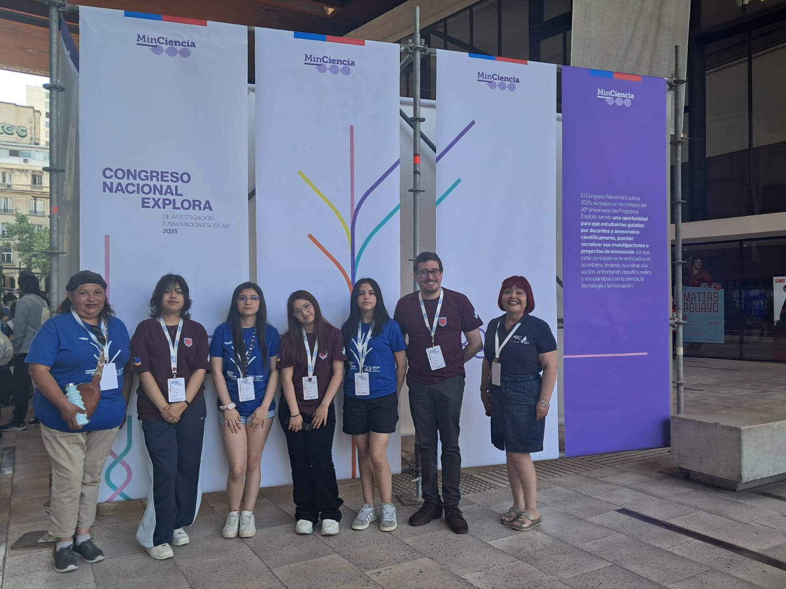 Estudiantes de la Escuela Santiago Bueras de Puerto Natales y del Liceo Sara Braun representaron a la región de Magallanes en el Congreso Nacional Explora 2025