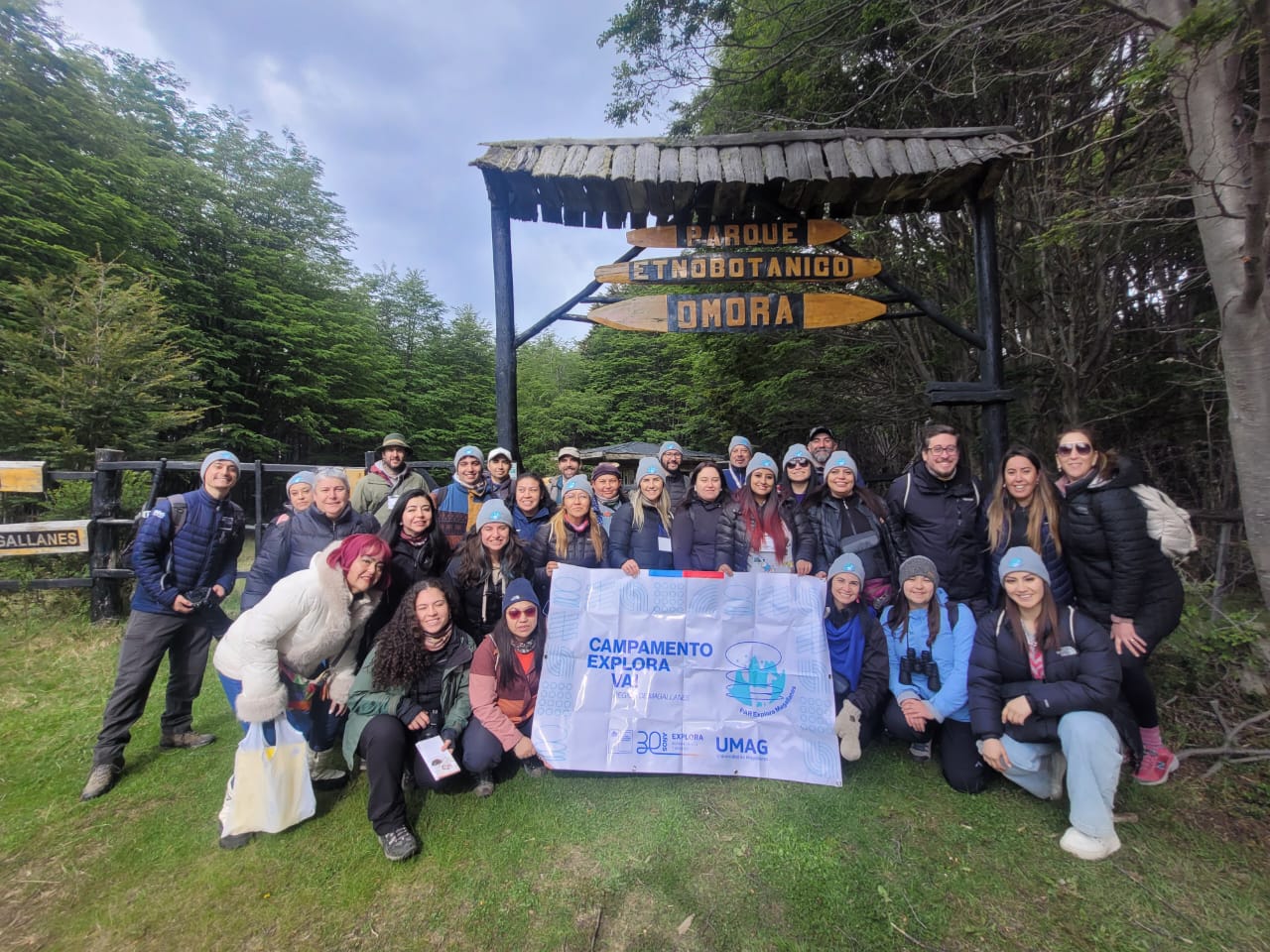 20  docentes y educadoras de párvulos participaron del Campamento Explora VA del programa Explora que se desarrolló en Puerto Williams
