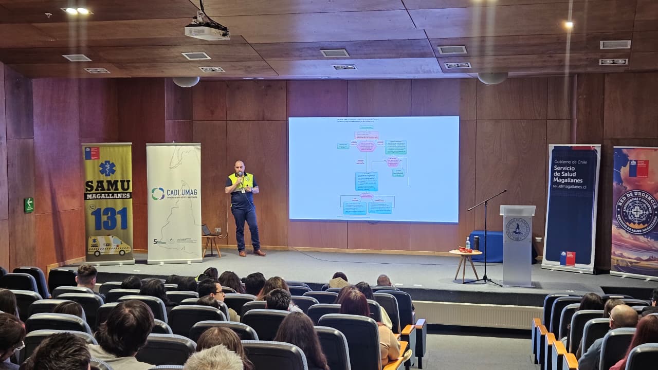 SAMU Magallanes coordina acciones y capacita para una mejor atención prehospitalaria
