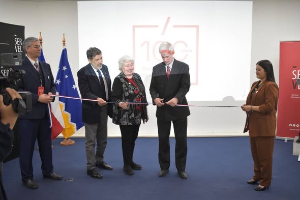 Feria «Centenario del Servicio Electoral» se realizó en Porvenir con presencia del Director Nacional del SERVEL