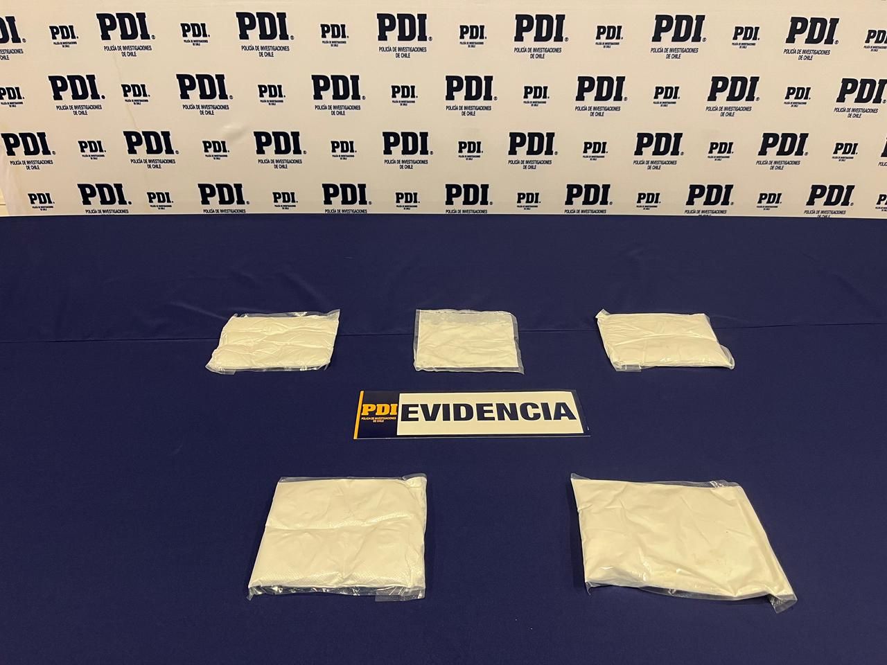PDI Punta Arenas incauta cocaína y detiene a cuatro personas por tráfico de drogas