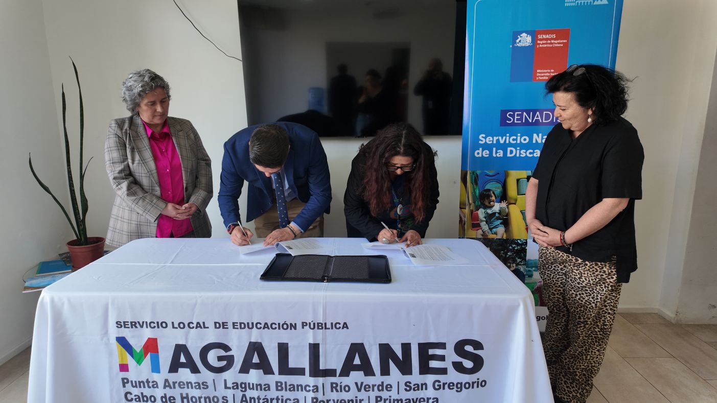 Tres nuevas salas multisensoriales se instalarán en establecimientos públicos tras convenio entre SLEP Magallanes y SENADIS