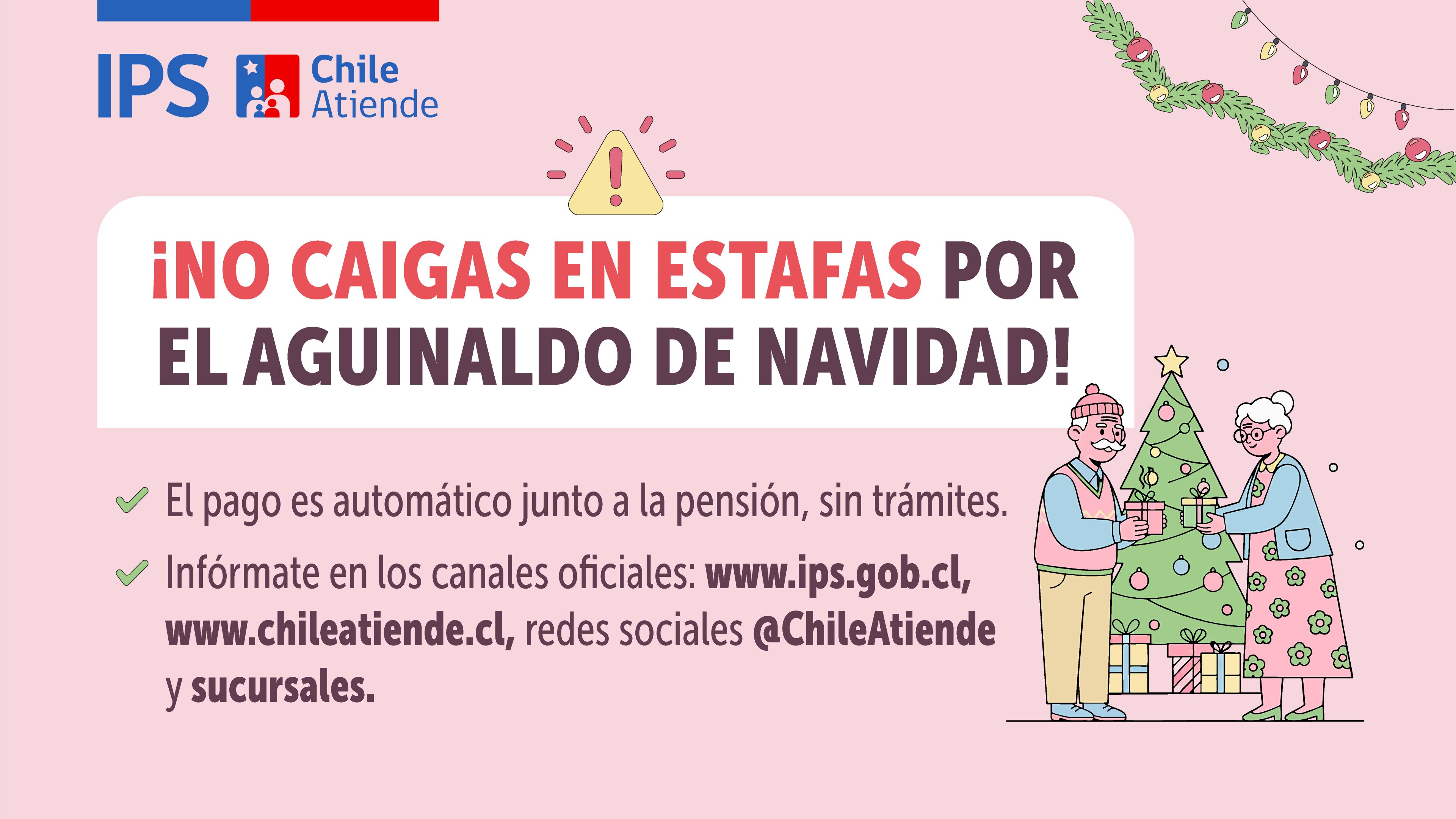 IPS Magallanes llama a prevenir estafas