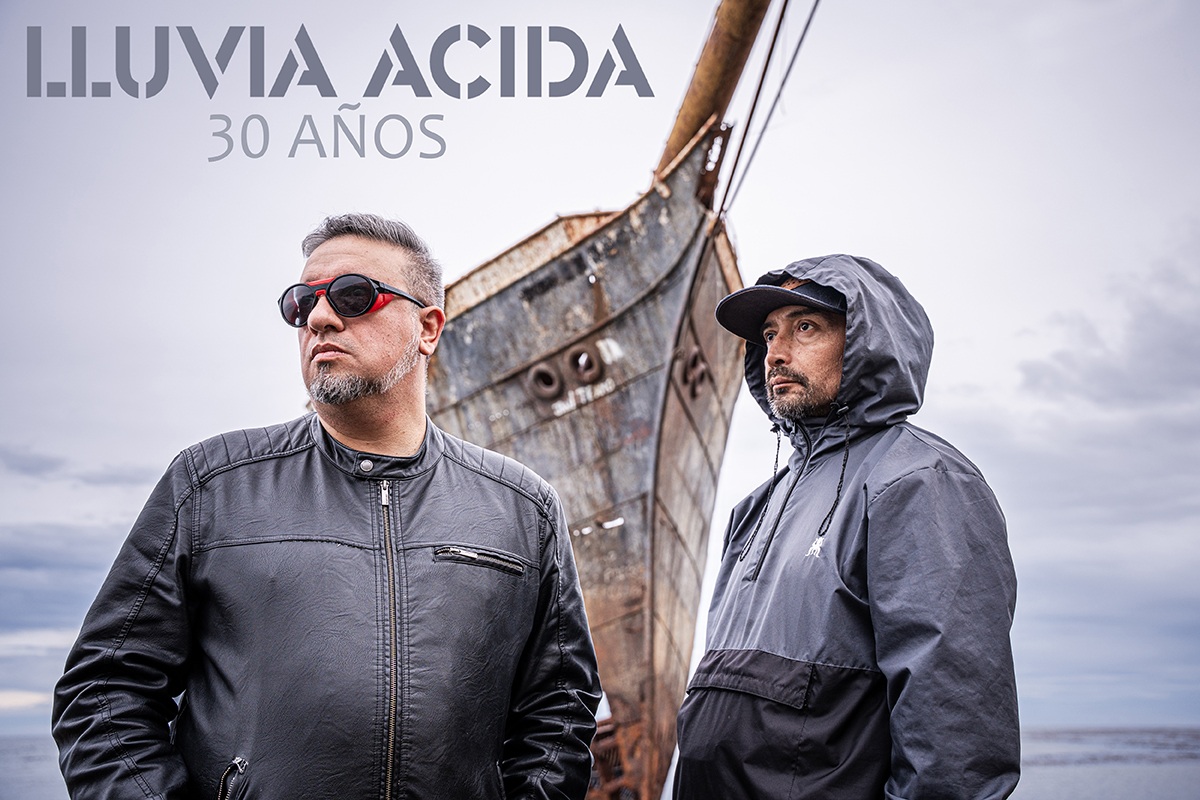 Dúo Lluvia Ácida culmina conmemoración de sus 30 Años con disco de versiones y remixes a cargo de músicos magallánicos