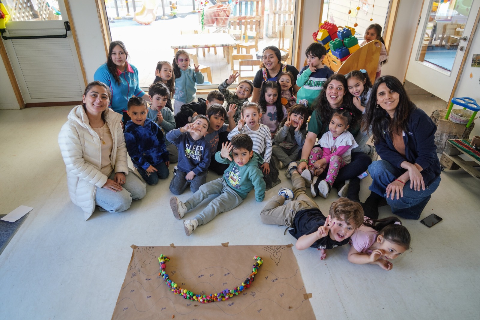 Párvulos de jardines infantiles exploran corrales de pesca y patrimonio regional  