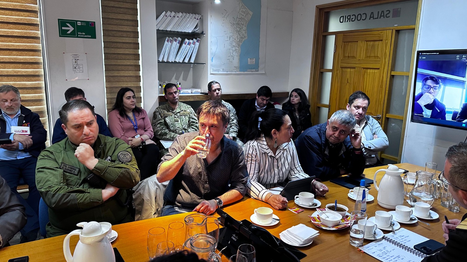 Autoridades regionales de Magallanes activan COGRID por incidente en línea de gas en Posesión