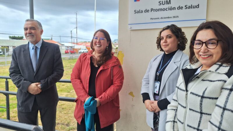 Oficializan Sala de Promoción de la Salud en Porvenir como hito en prevención y bienestar comunitario
