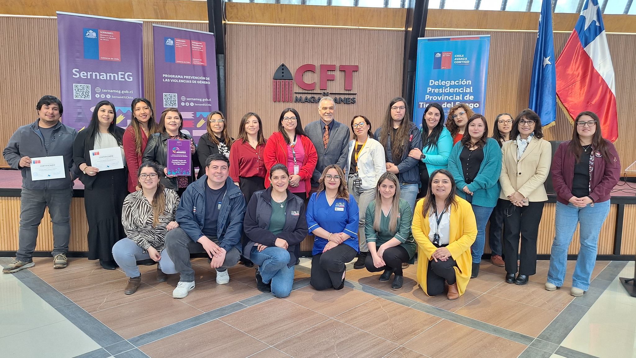 Instituciones de Tierra del Fuego reciben certificación del Programa de Prevención de las Violencias de Género